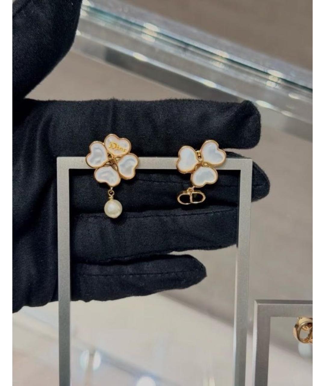 CHRISTIAN DIOR Золотые серьги, фото 7