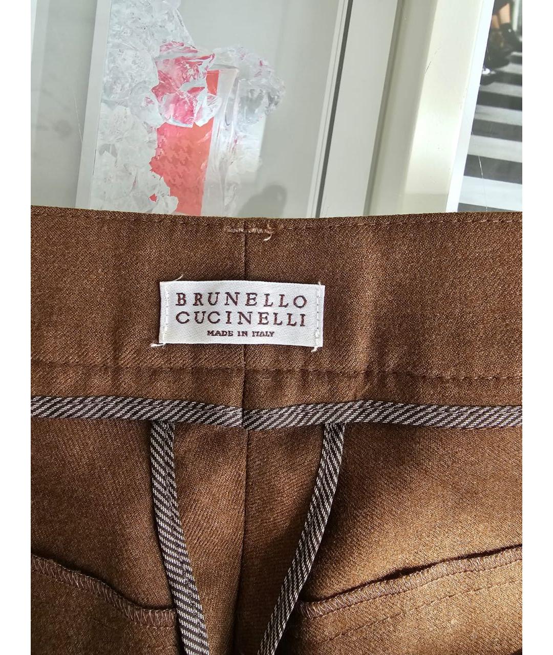 BRUNELLO CUCINELLI Брюки узкие, фото 3