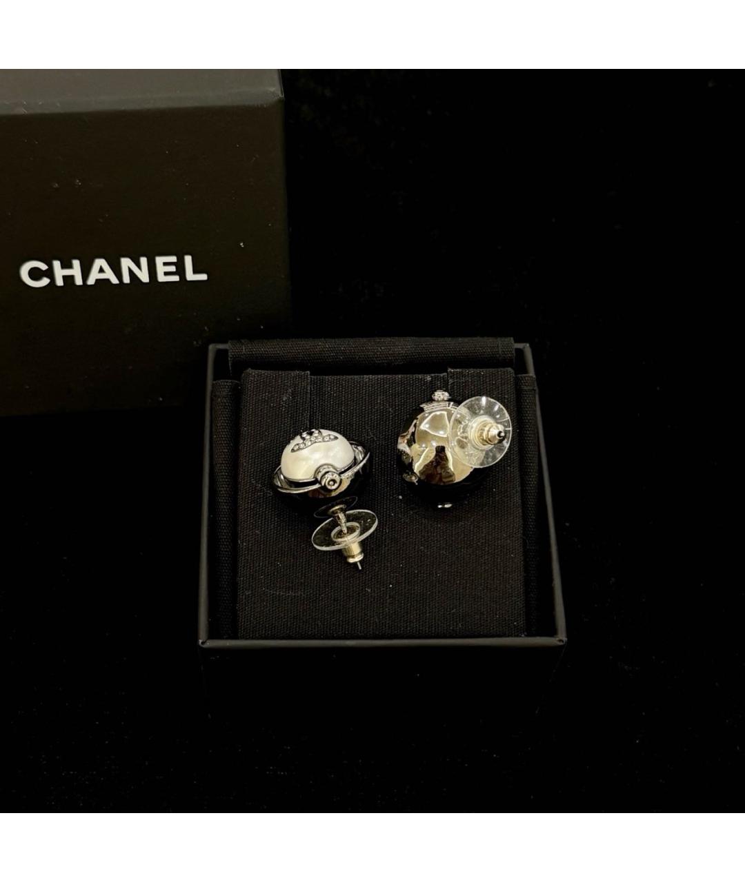 CHANEL Золотые серьги, фото 4