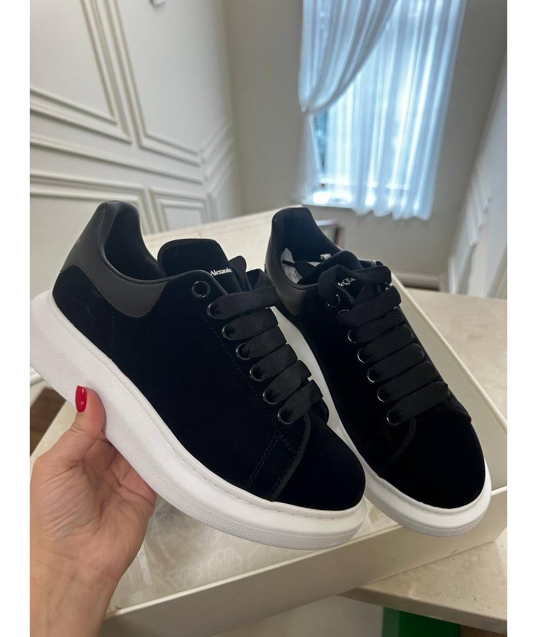 ALEXANDER MCQUEEN Черные кеды, фото 2