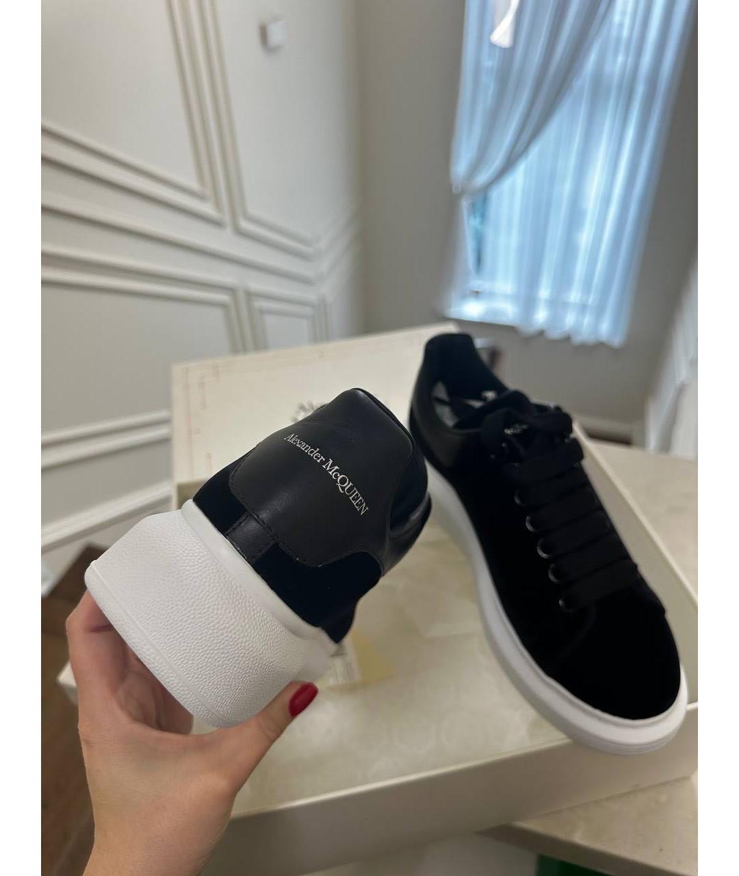 ALEXANDER MCQUEEN Черные кеды, фото 3