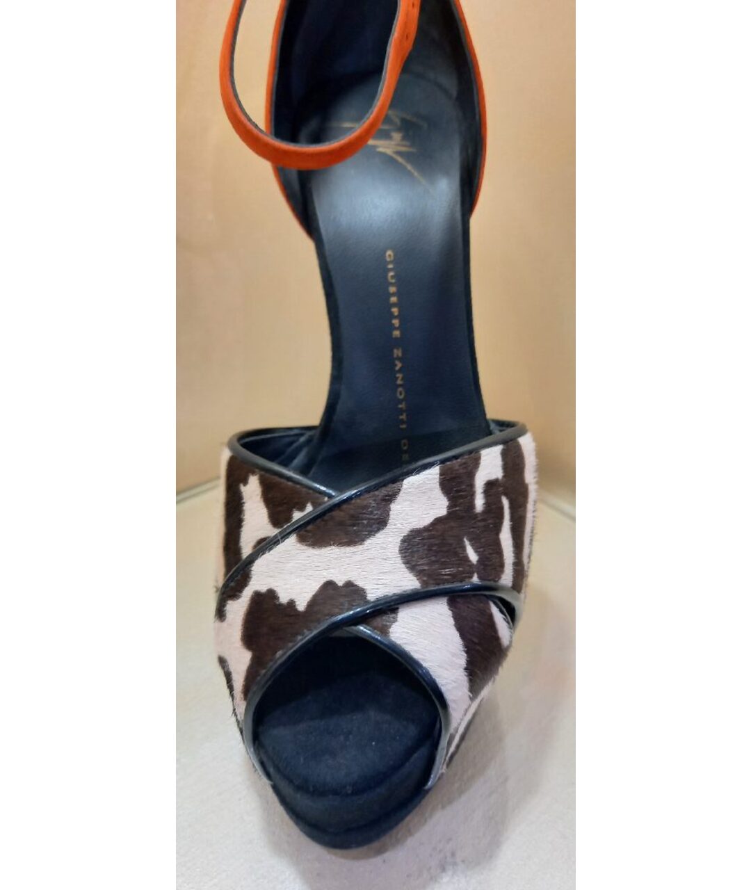 GIUSEPPE ZANOTTI DESIGN Мульти босоножки из экзотической кожи, фото 6