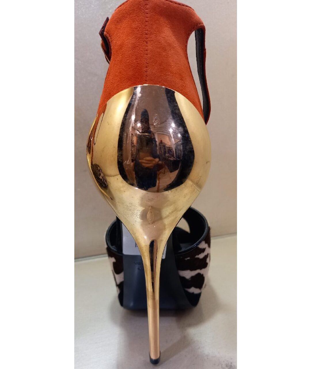 GIUSEPPE ZANOTTI DESIGN Мульти босоножки из экзотической кожи, фото 7