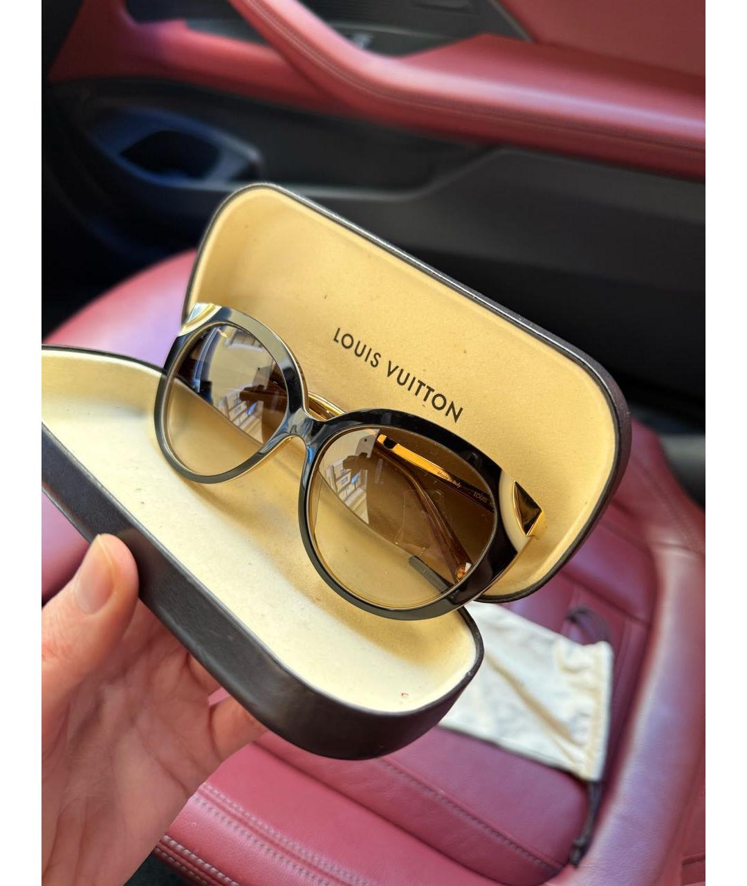 LOUIS VUITTON Пластиковые солнцезащитные очки, фото 2