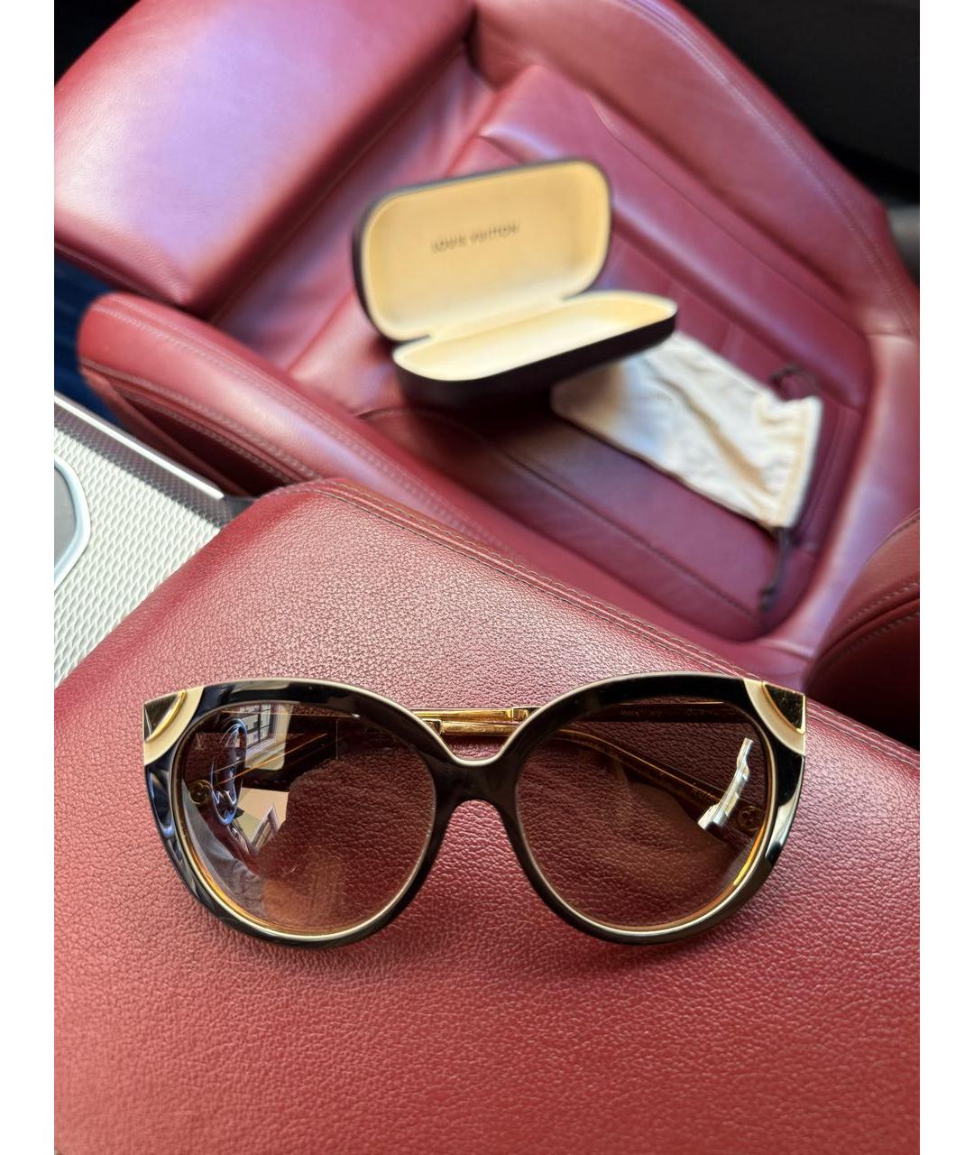 LOUIS VUITTON Пластиковые солнцезащитные очки, фото 9