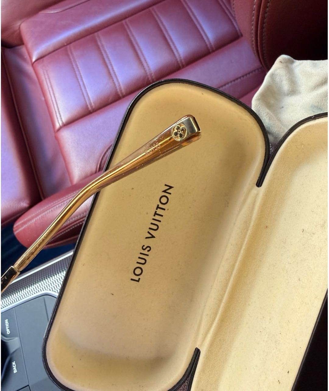 LOUIS VUITTON Пластиковые солнцезащитные очки, фото 6