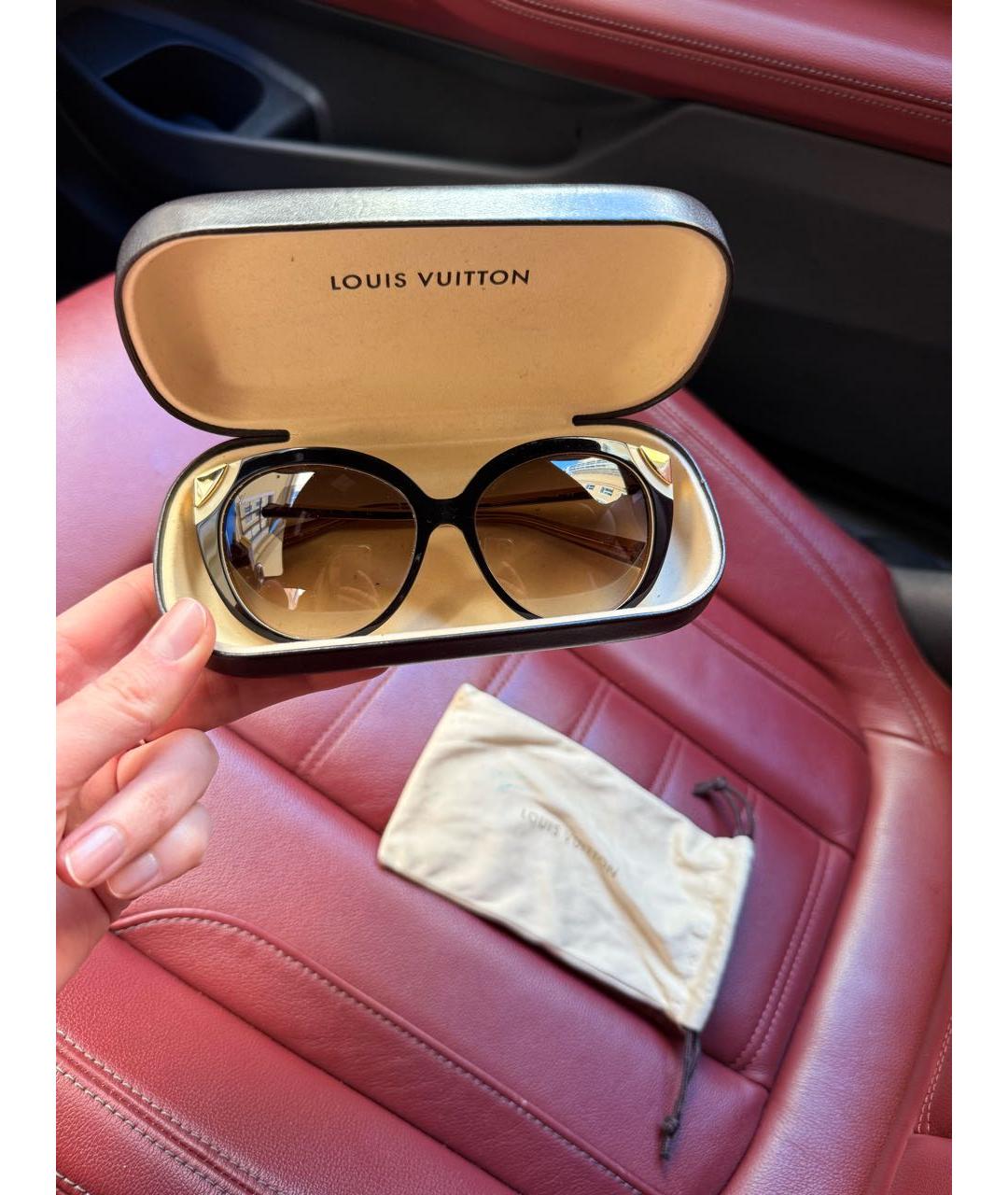 LOUIS VUITTON Пластиковые солнцезащитные очки, фото 4