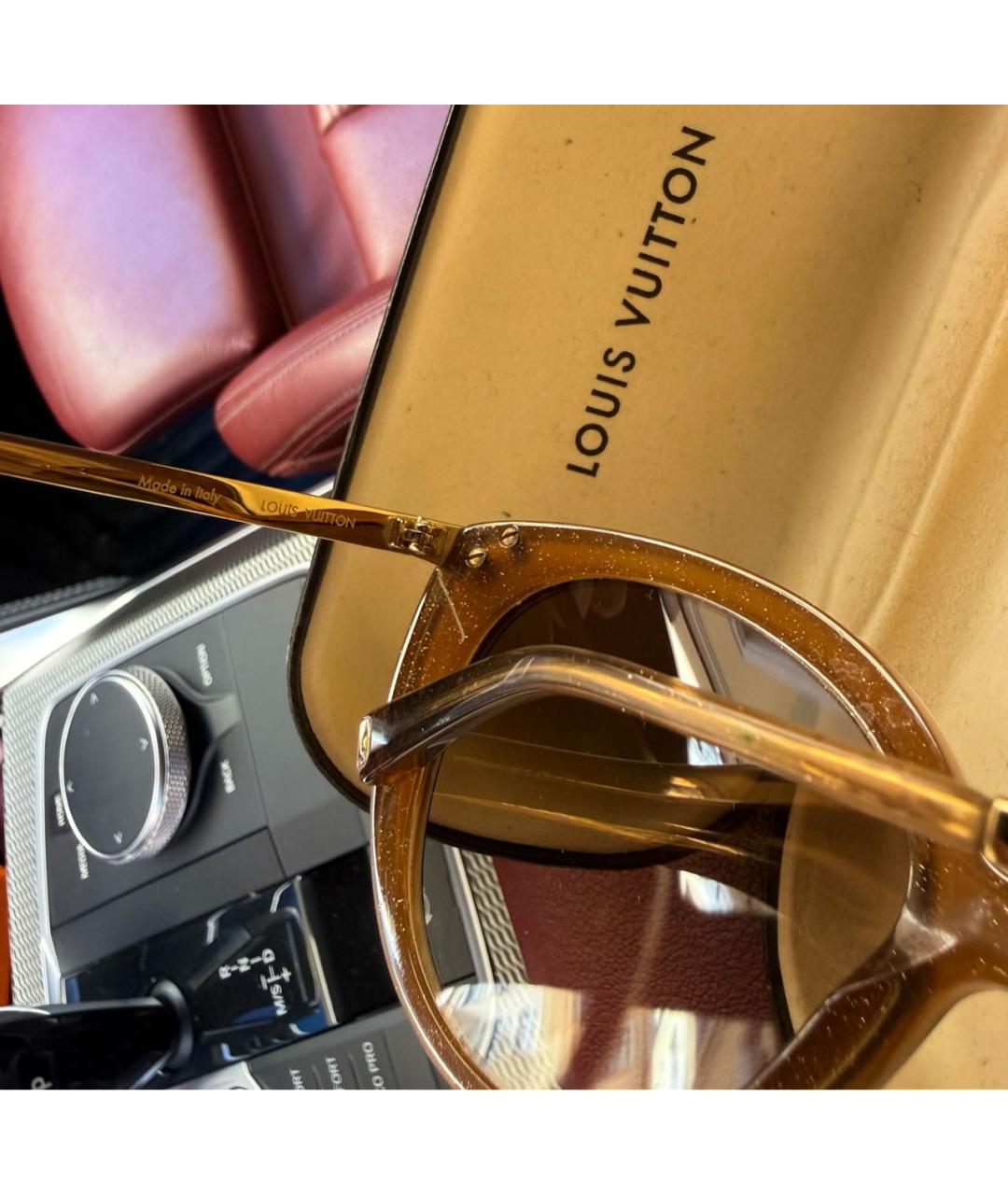 LOUIS VUITTON Пластиковые солнцезащитные очки, фото 7