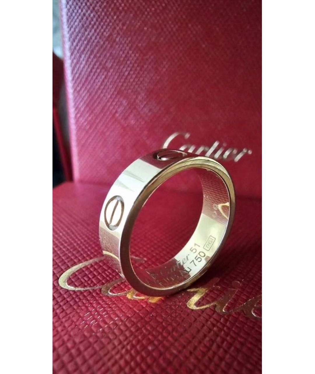 CARTIER Золотое кольцо из розового золота, фото 7