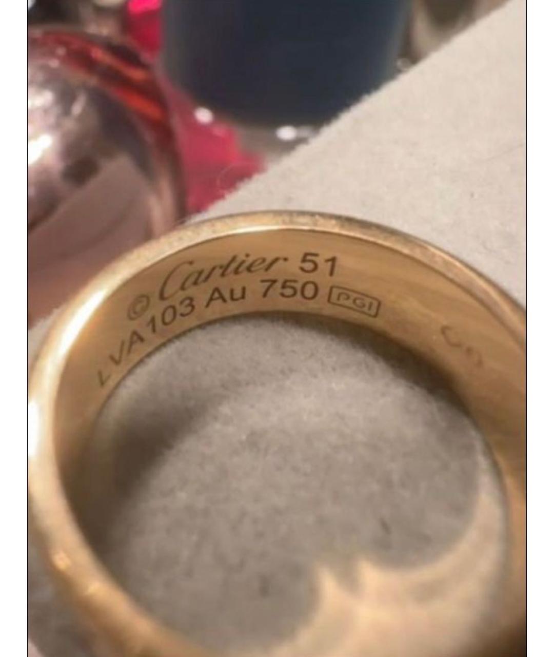 CARTIER Золотое кольцо из розового золота, фото 6