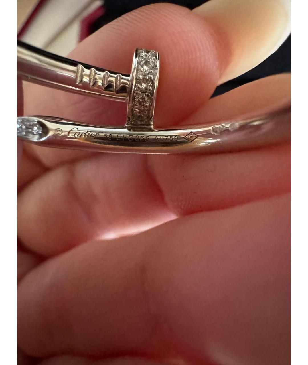 CARTIER Белое кольцо из белого золота, фото 2