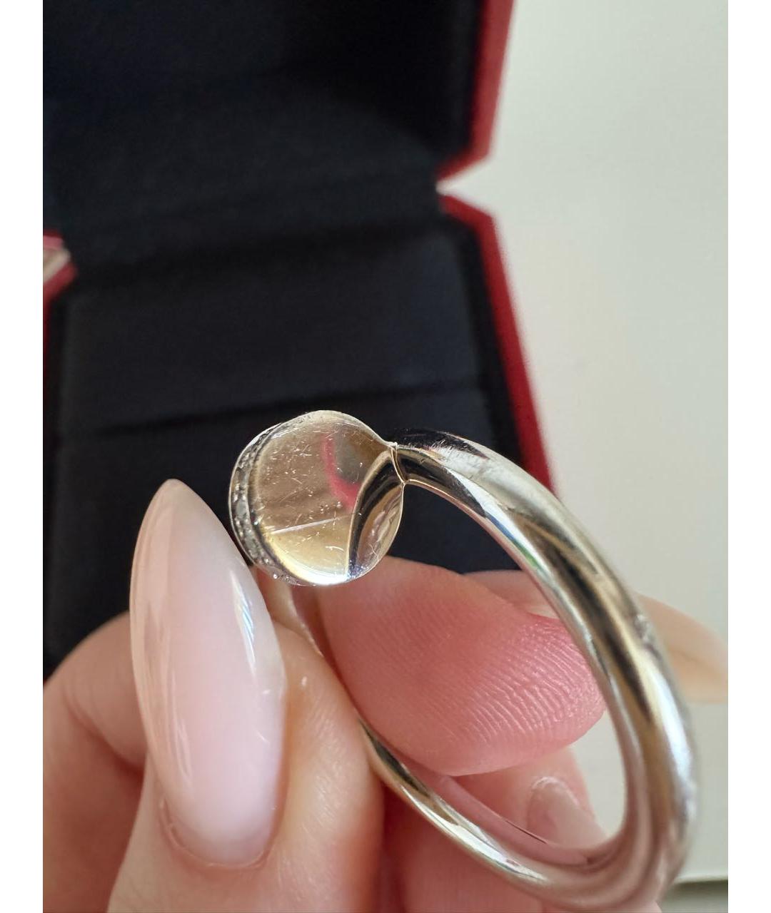 CARTIER Белое кольцо из белого золота, фото 7