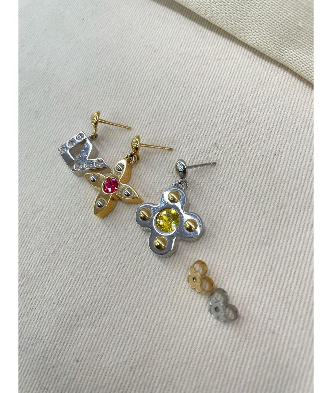 LOUIS VUITTON Золотые серьги, фото 5