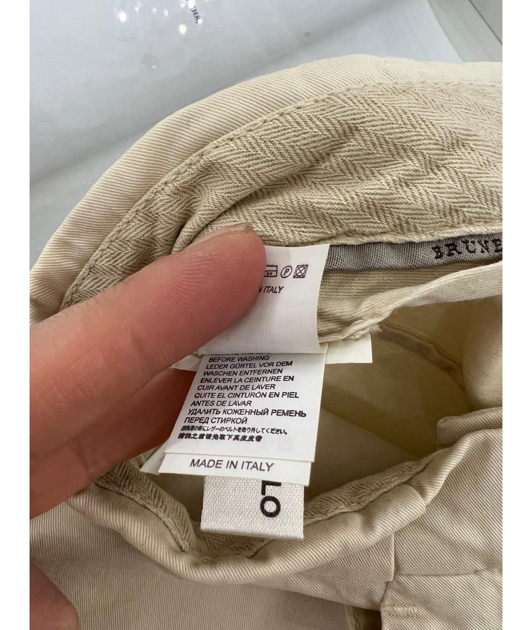 BRUNELLO CUCINELLI Брюки узкие, фото 6