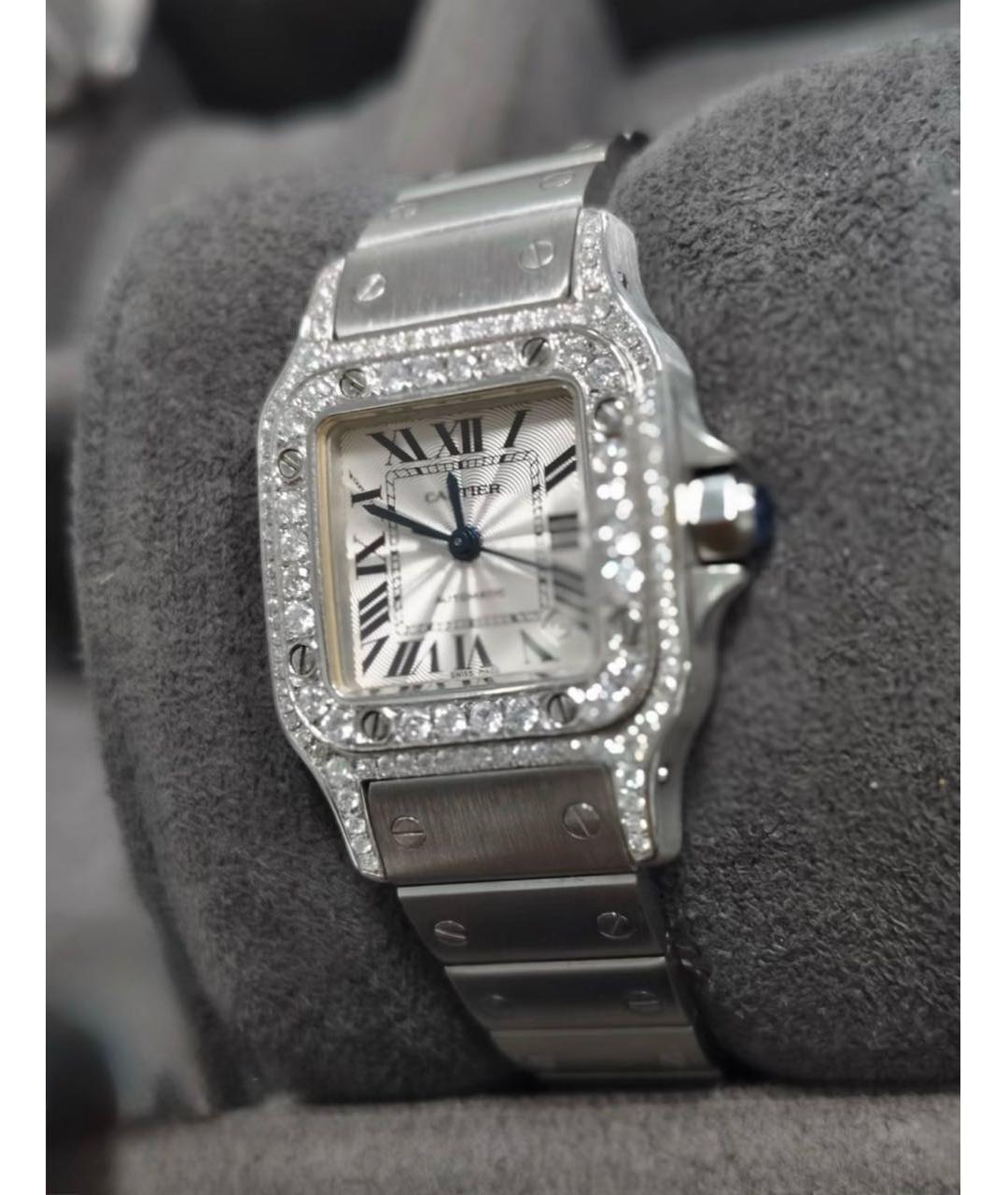 CARTIER Серебряные часы, фото 3