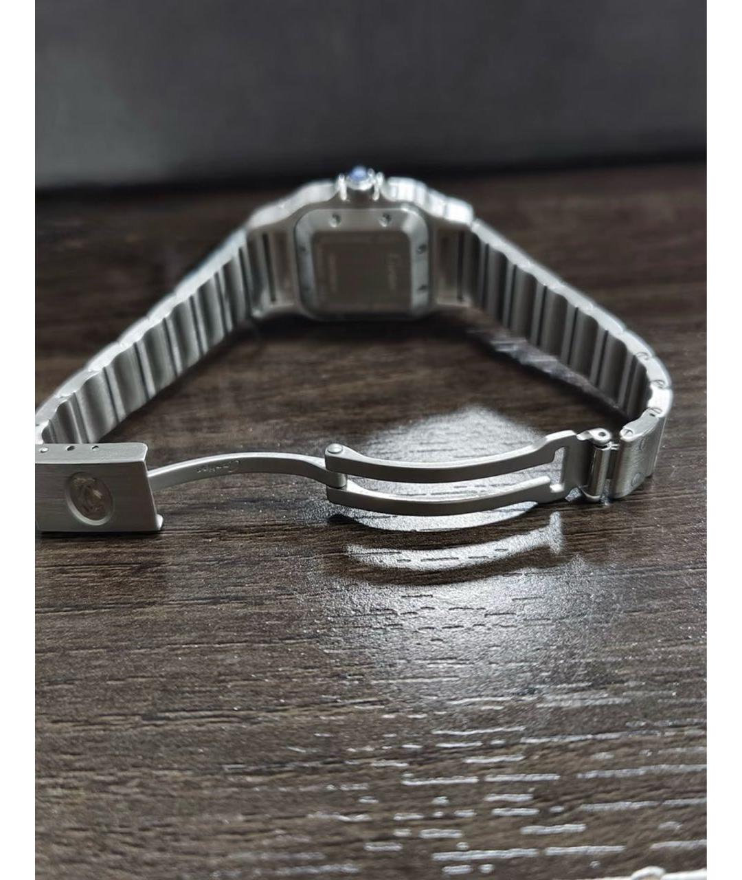 CARTIER Серебряные часы, фото 6