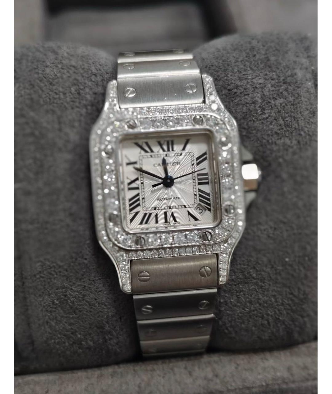 CARTIER Серебряные часы, фото 2