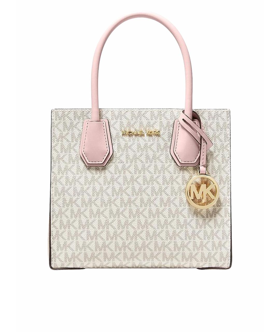 MICHAEL MICHAEL KORS Бежевая сумка с короткими ручками, фото 6