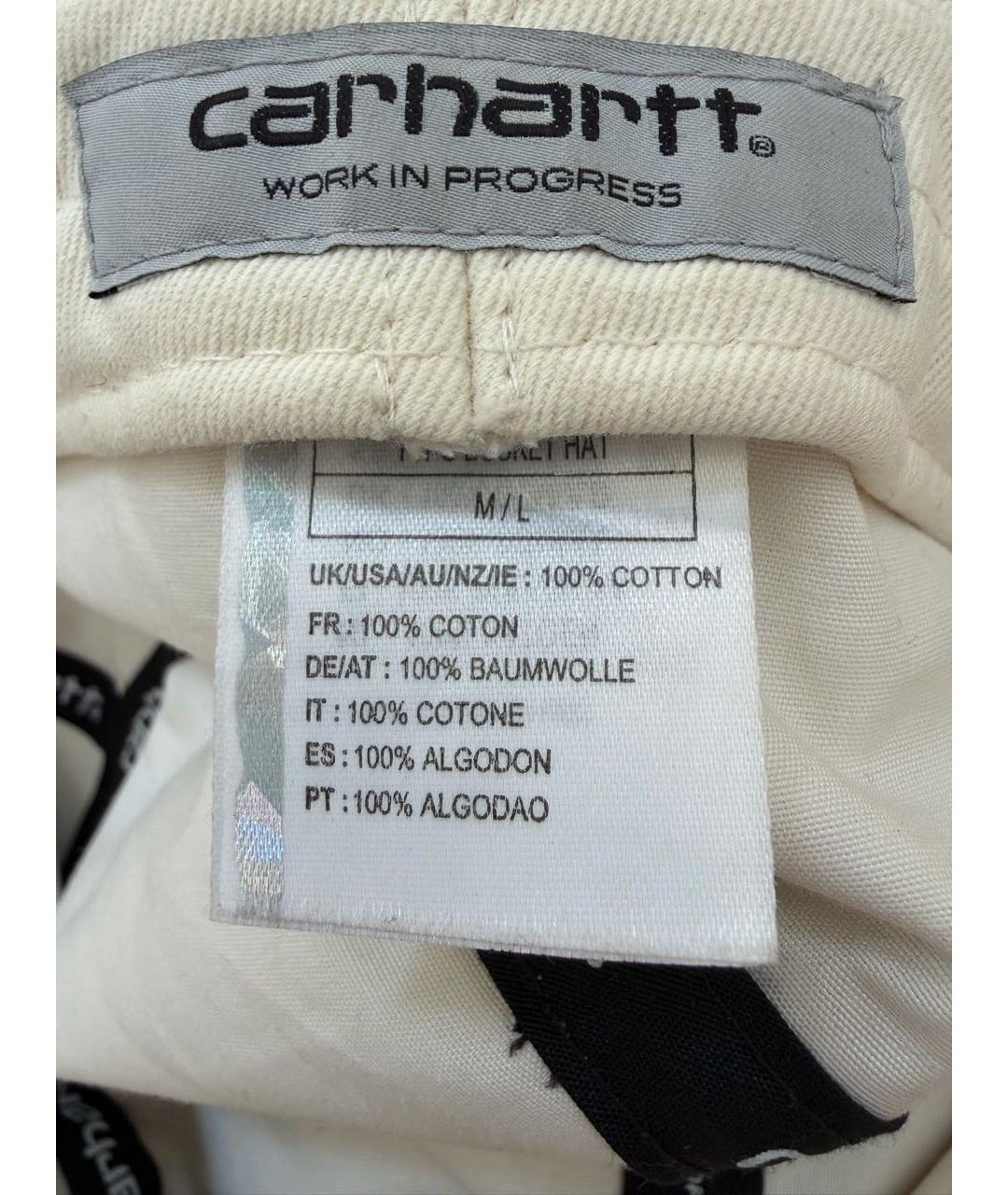 CARHARTT Бежевая хлопковая шапка, фото 4