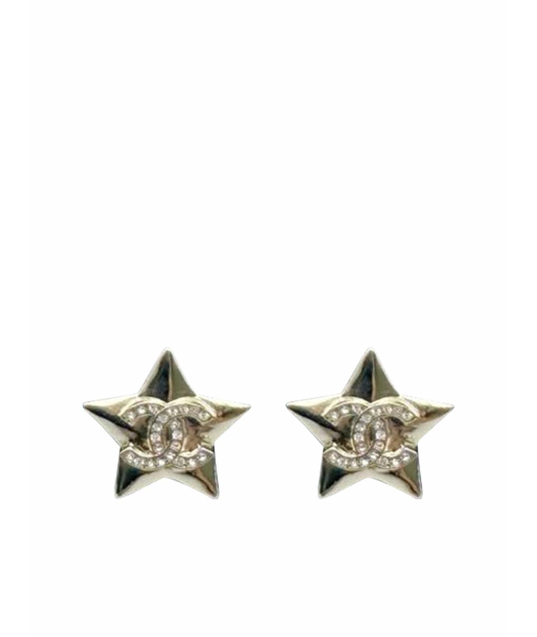 CHANEL Серебряные серьги, фото 5