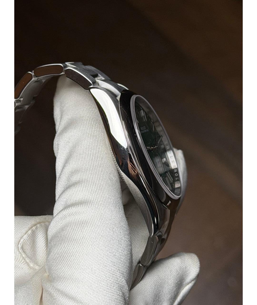 ROLEX Зеленые часы, фото 5