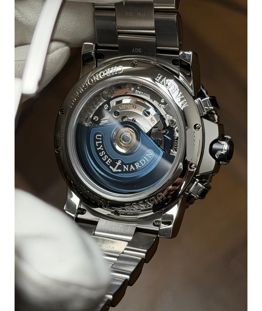 Ulysse Nardin Серебряные часы, фото 9