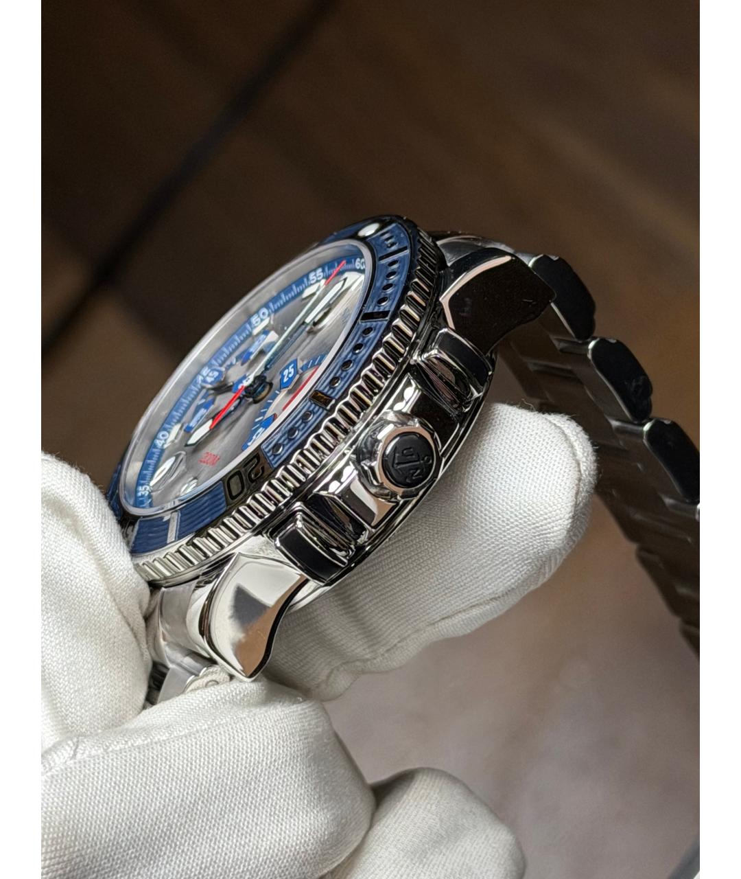 Ulysse Nardin Серебряные часы, фото 5