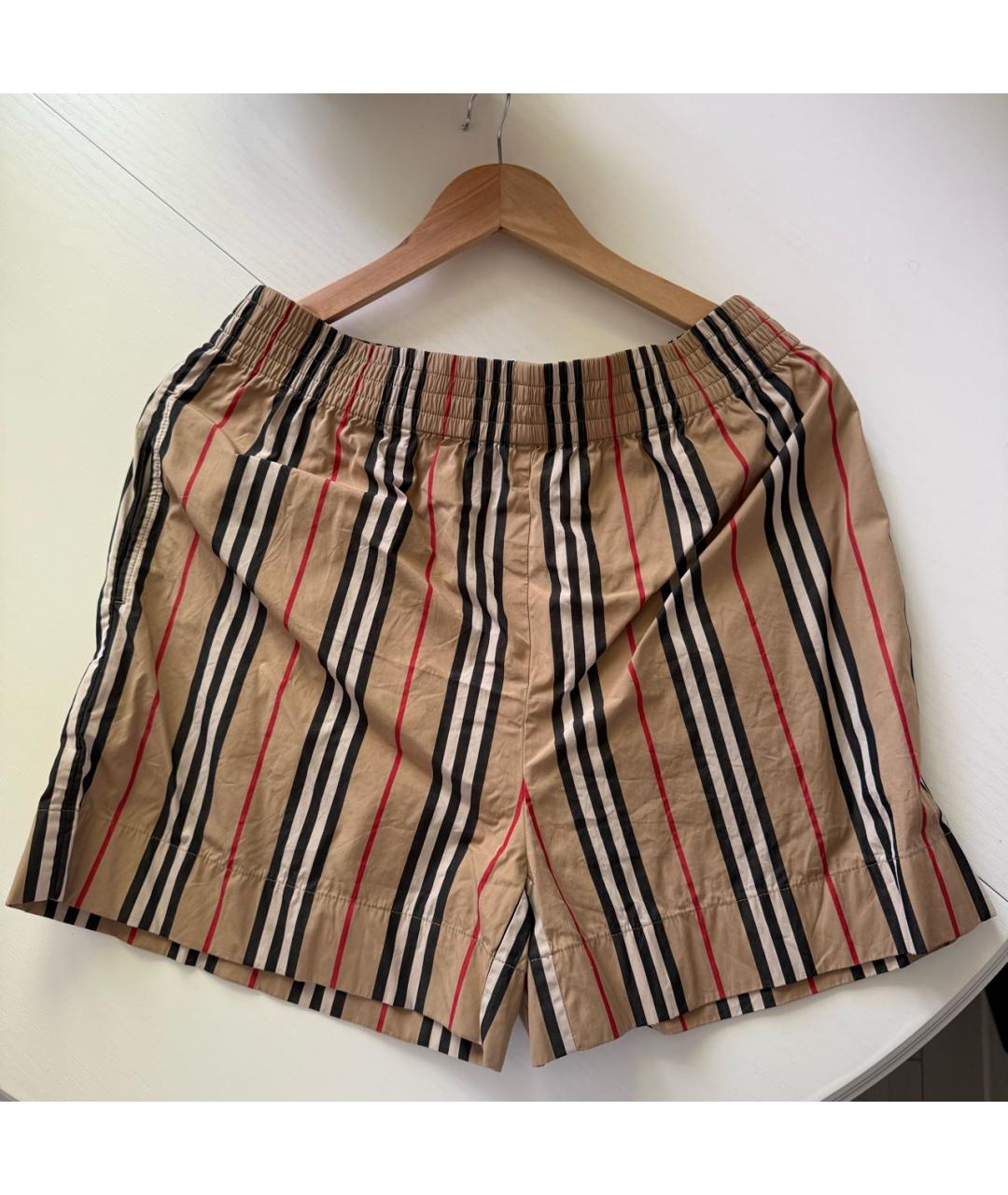 BURBERRY Коричневый хлопковый костюм с брюками, фото 4
