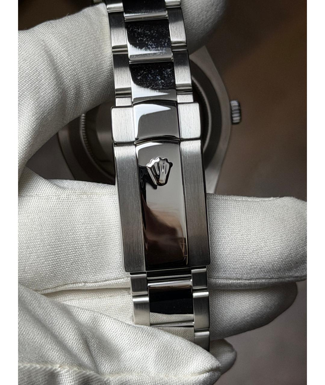 ROLEX Серебряные часы, фото 9