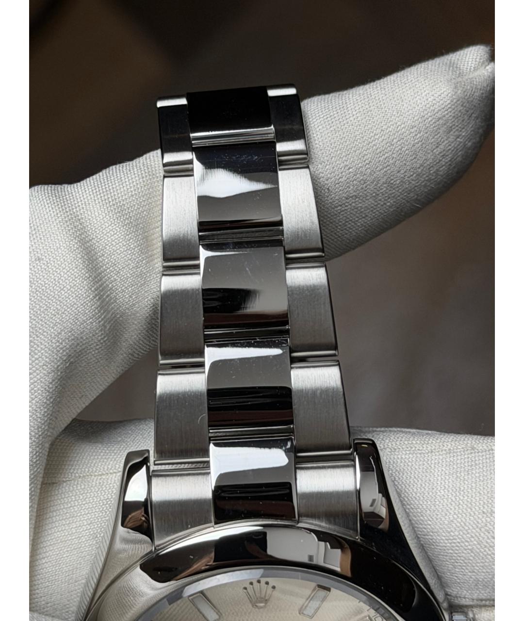 ROLEX Серебряные часы, фото 7