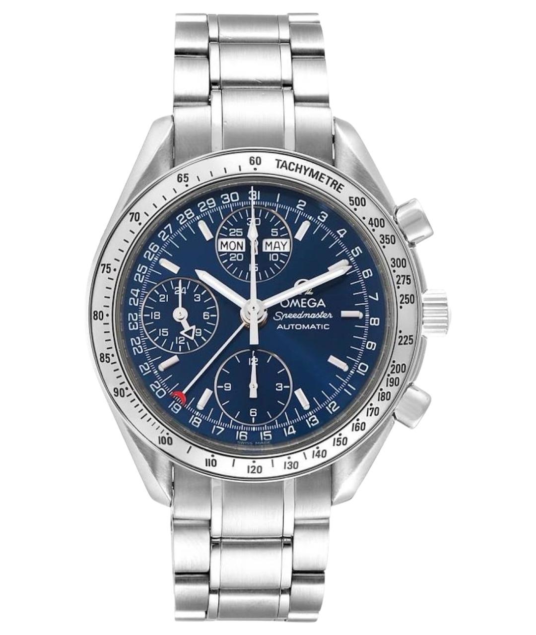 OMEGA Темно-синие часы, фото 1