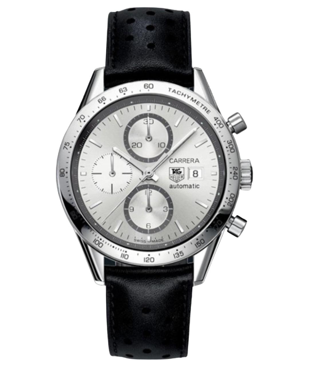 TAG HEUER Серебряные часы, фото 1