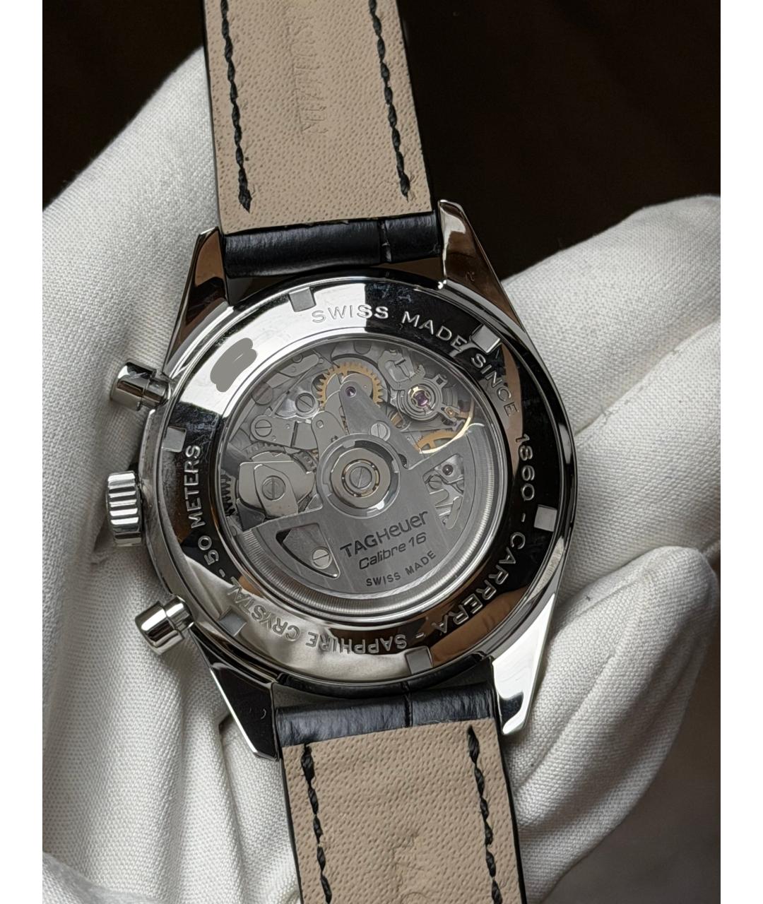 TAG HEUER Серебряные часы, фото 8
