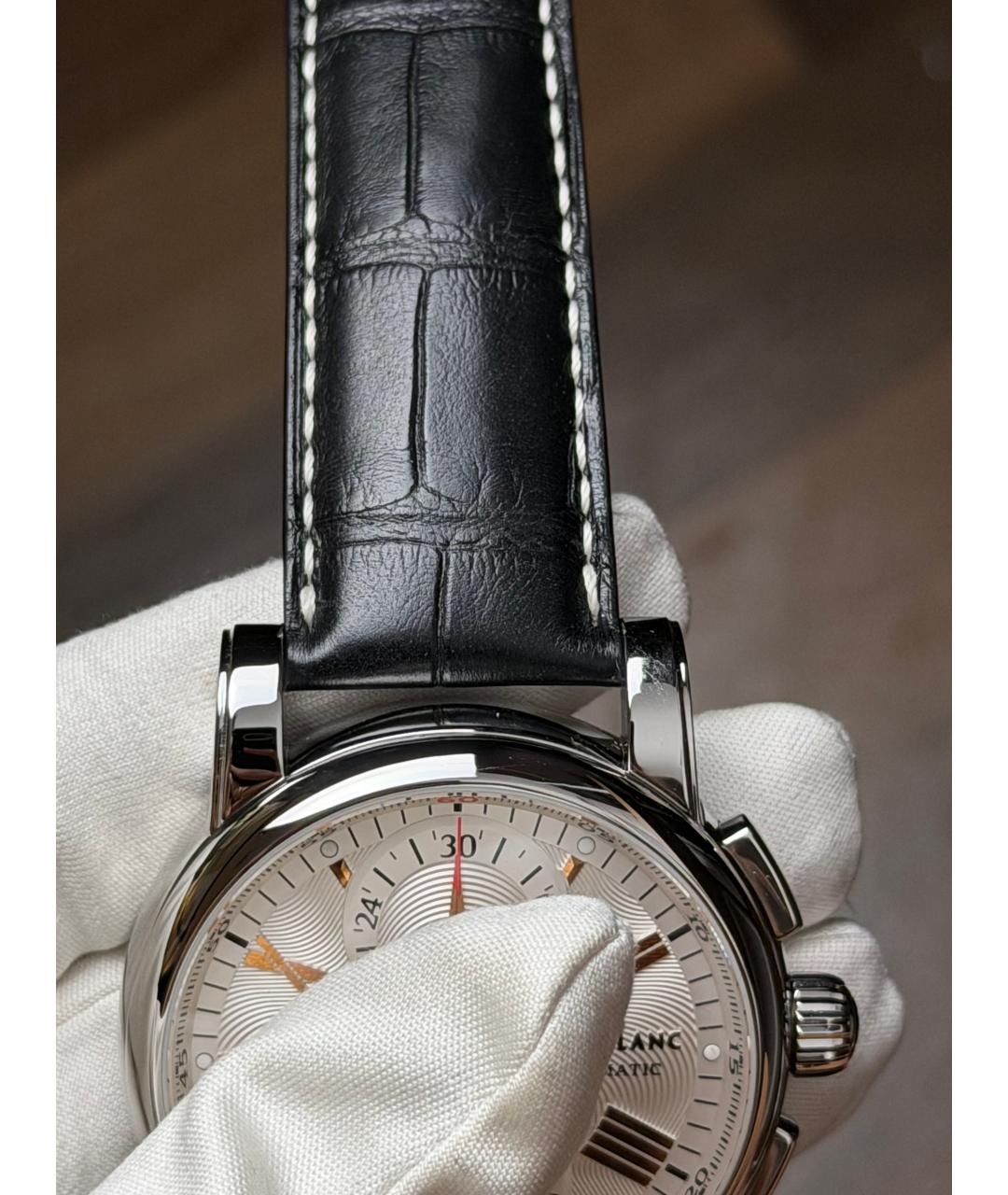 MONTBLANC Белые часы, фото 6
