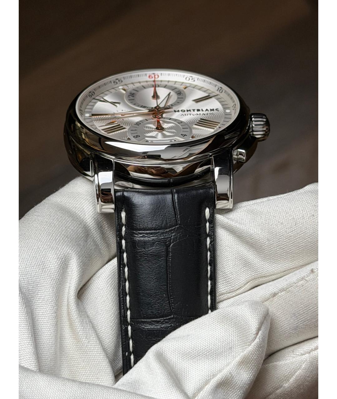 MONTBLANC Белые часы, фото 7