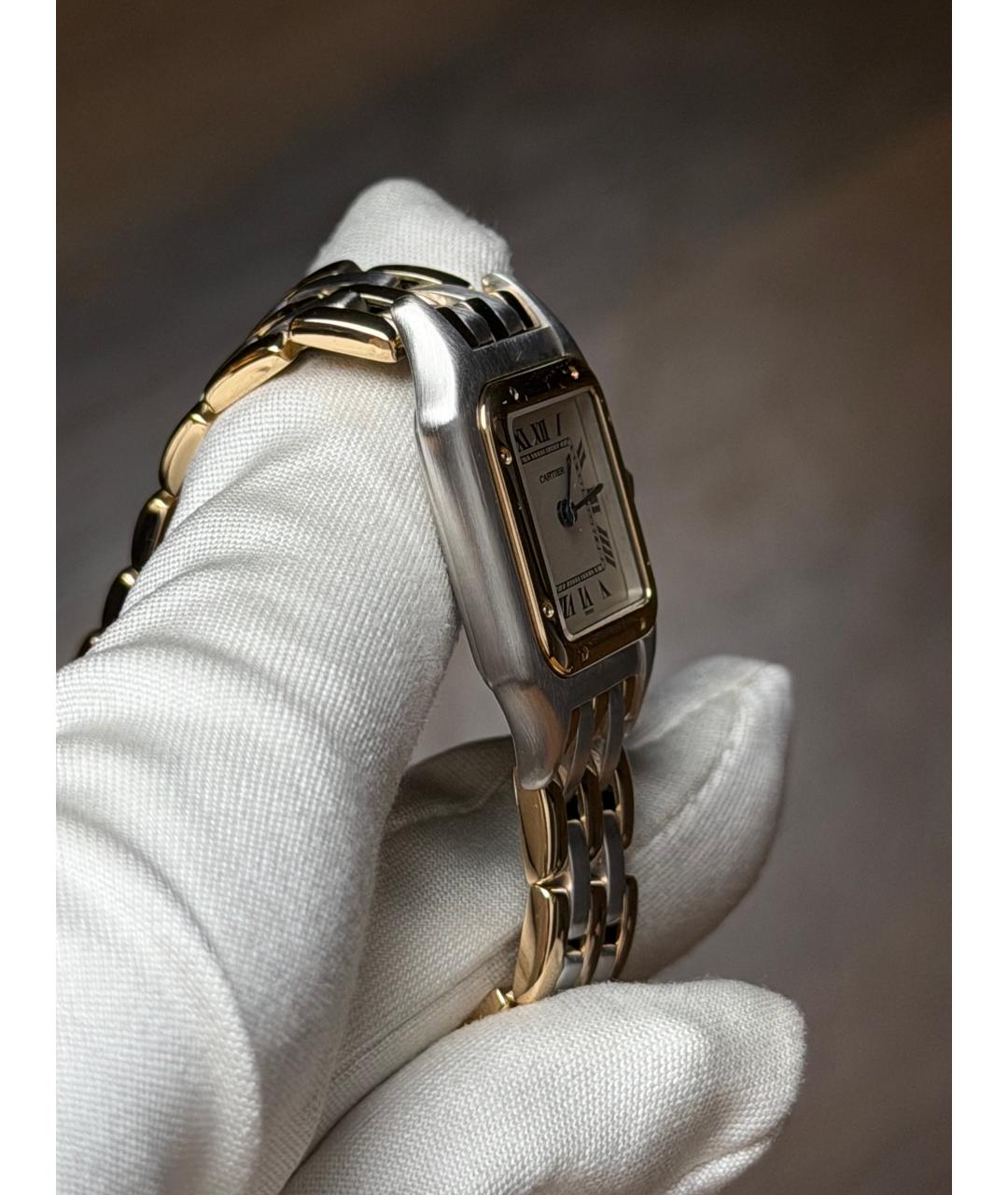 CARTIER Белые часы, фото 4