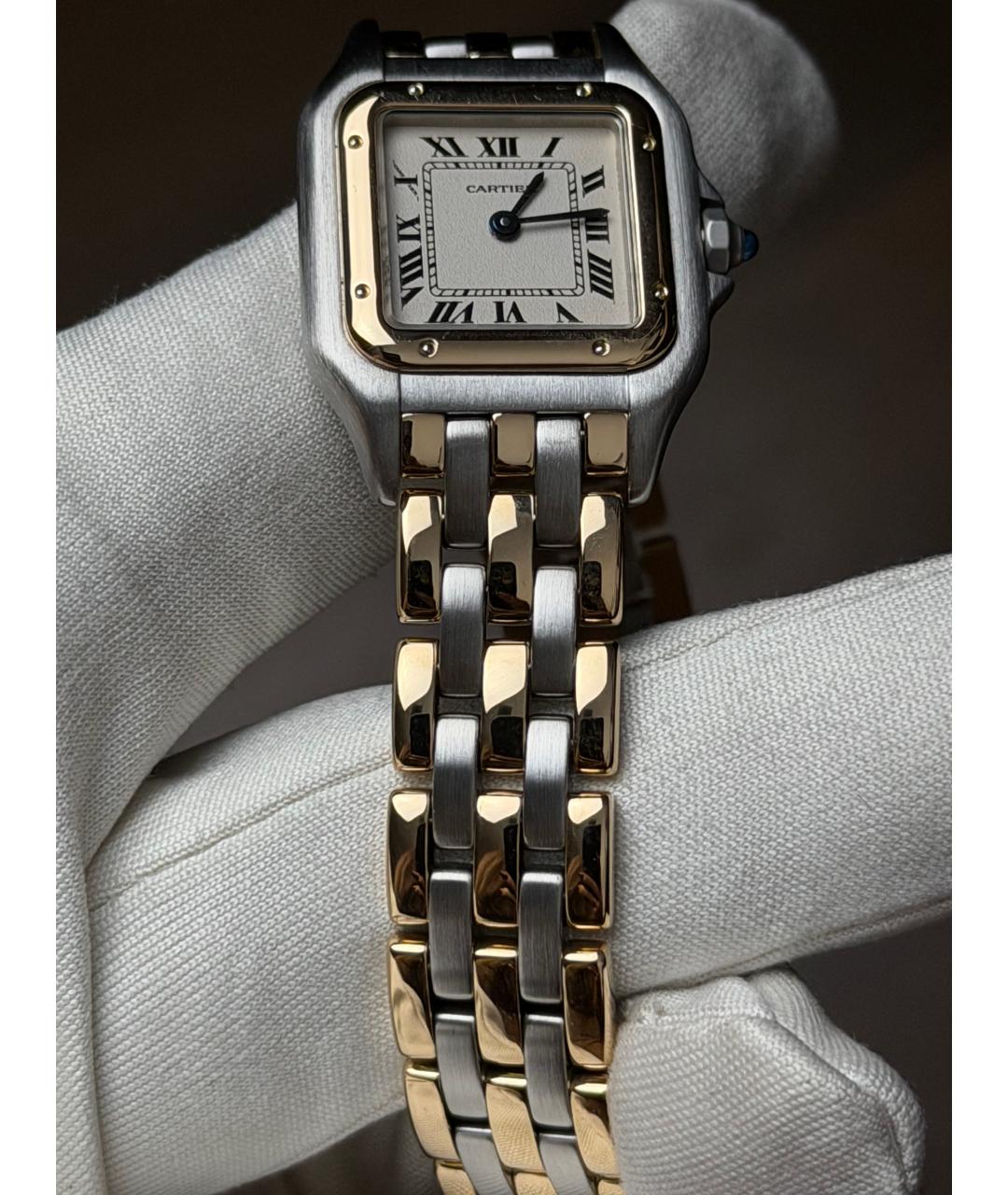 CARTIER Белые часы, фото 6