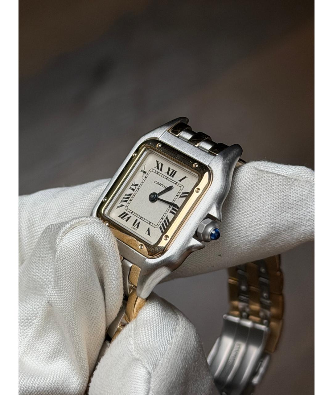 CARTIER Белые часы, фото 3