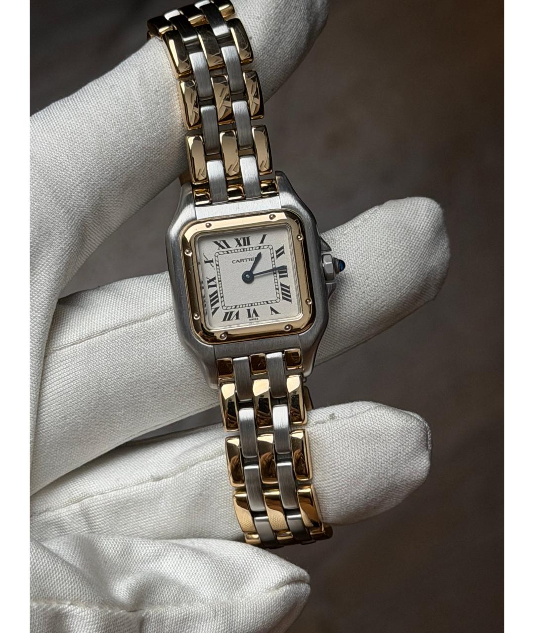 CARTIER Белые часы, фото 2