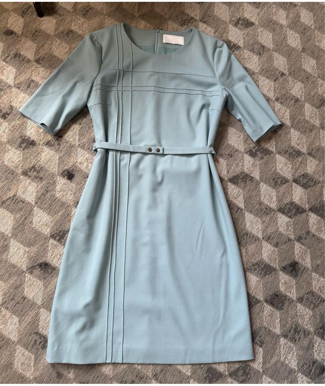 HUGO BOSS Голубое вечернее платье, фото 9