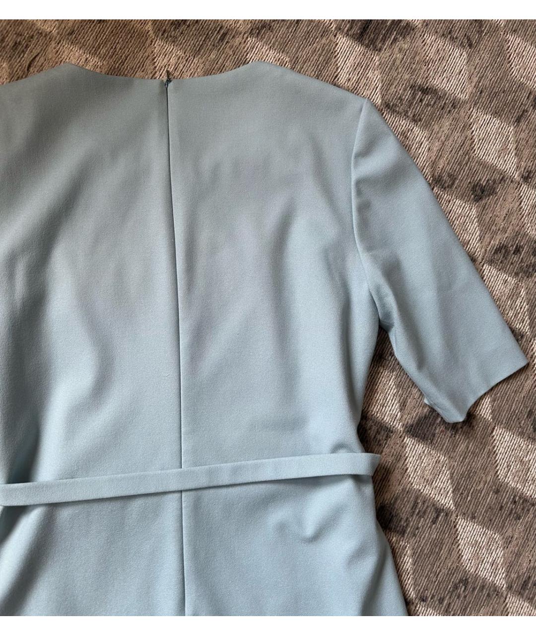 HUGO BOSS Голубое вечернее платье, фото 8