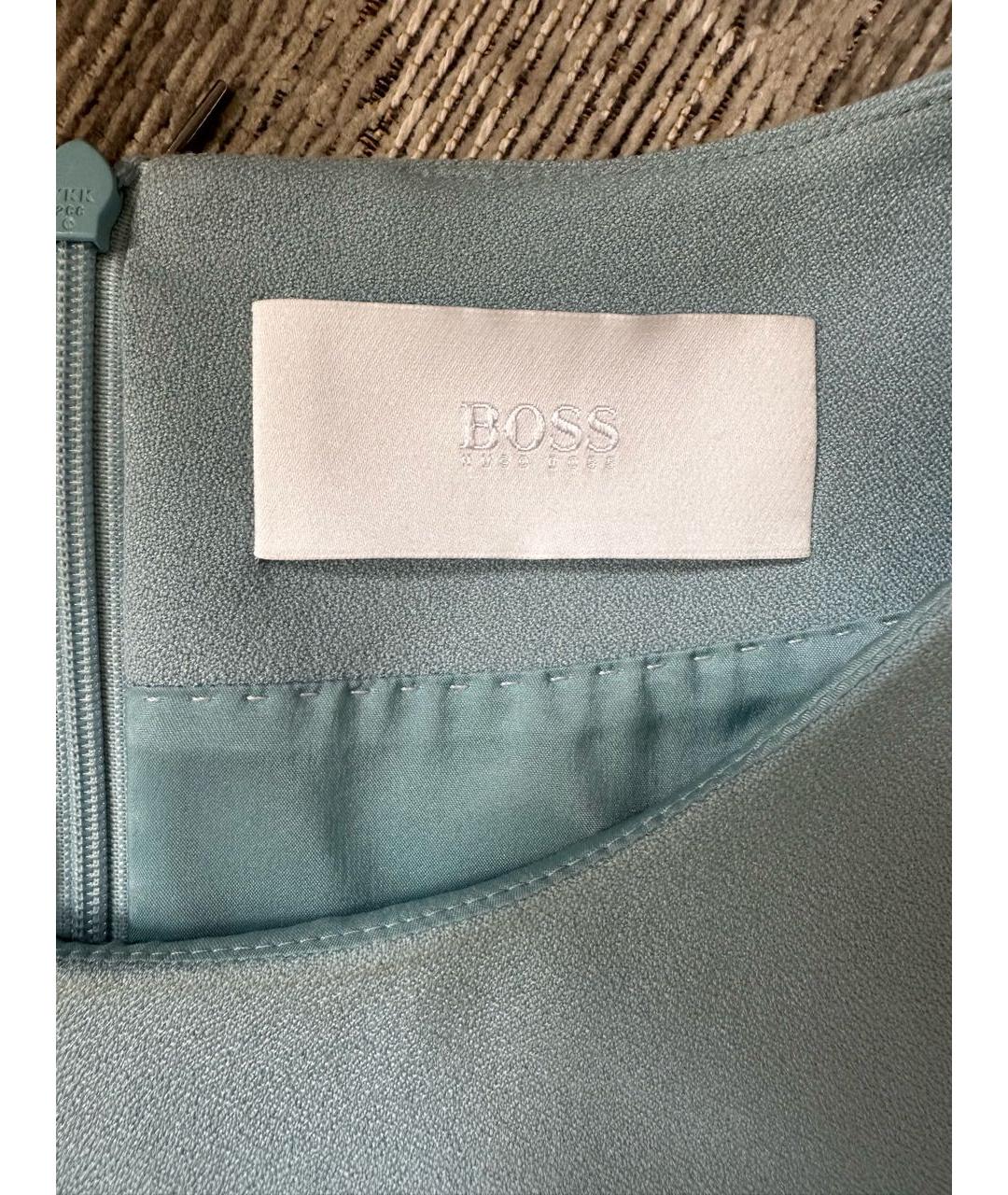 HUGO BOSS Голубое вечернее платье, фото 3