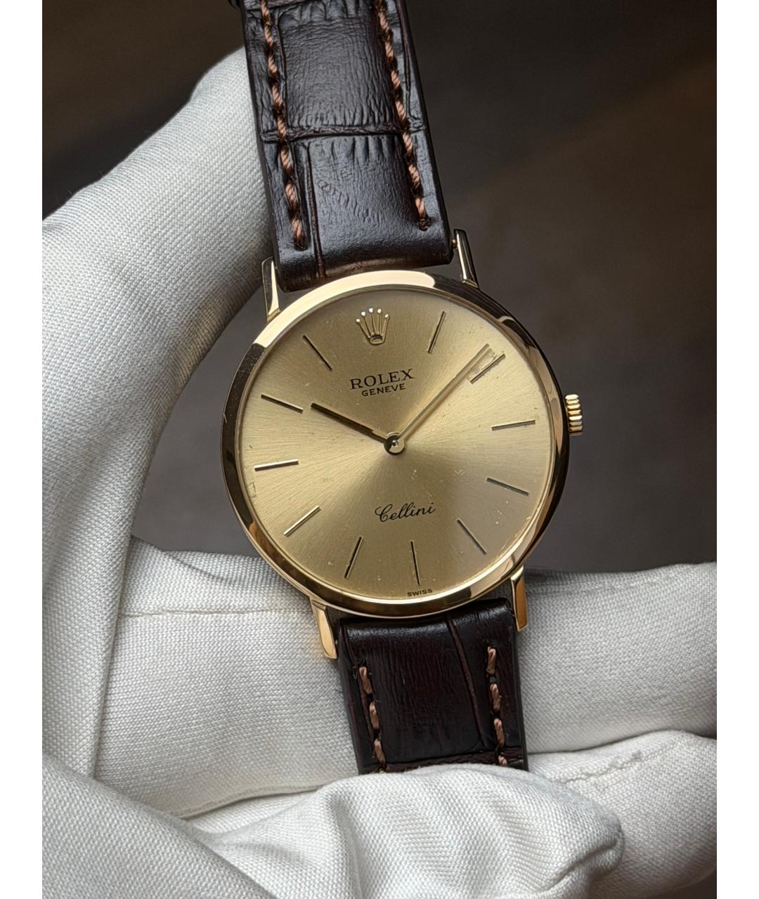 ROLEX Золотые часы из желтого золота, фото 2