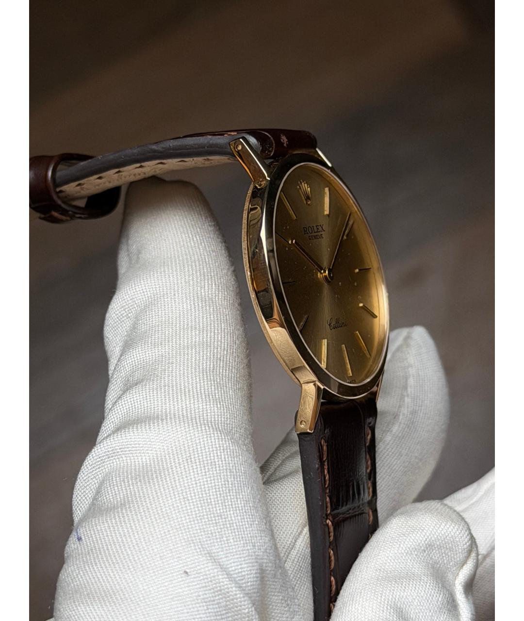 ROLEX Золотые часы из желтого золота, фото 5