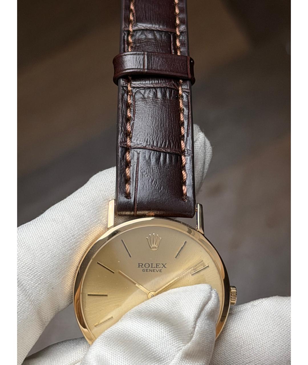 ROLEX Золотые часы из желтого золота, фото 7