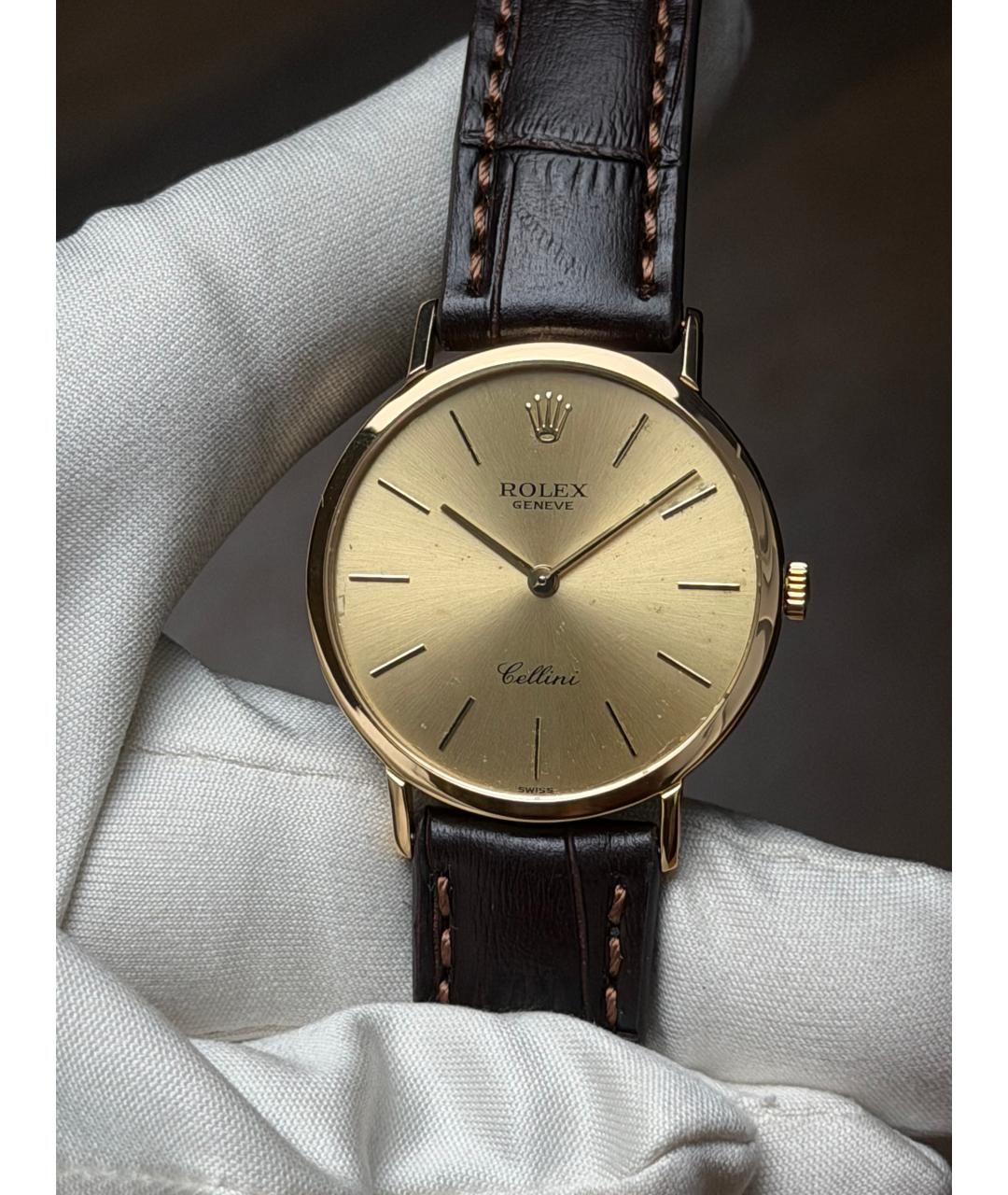 ROLEX Золотые часы из желтого золота, фото 3