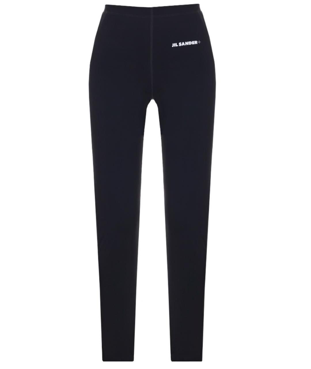 JIL SANDER Черные полиамидовые спортивные брюки и шорты, фото 1