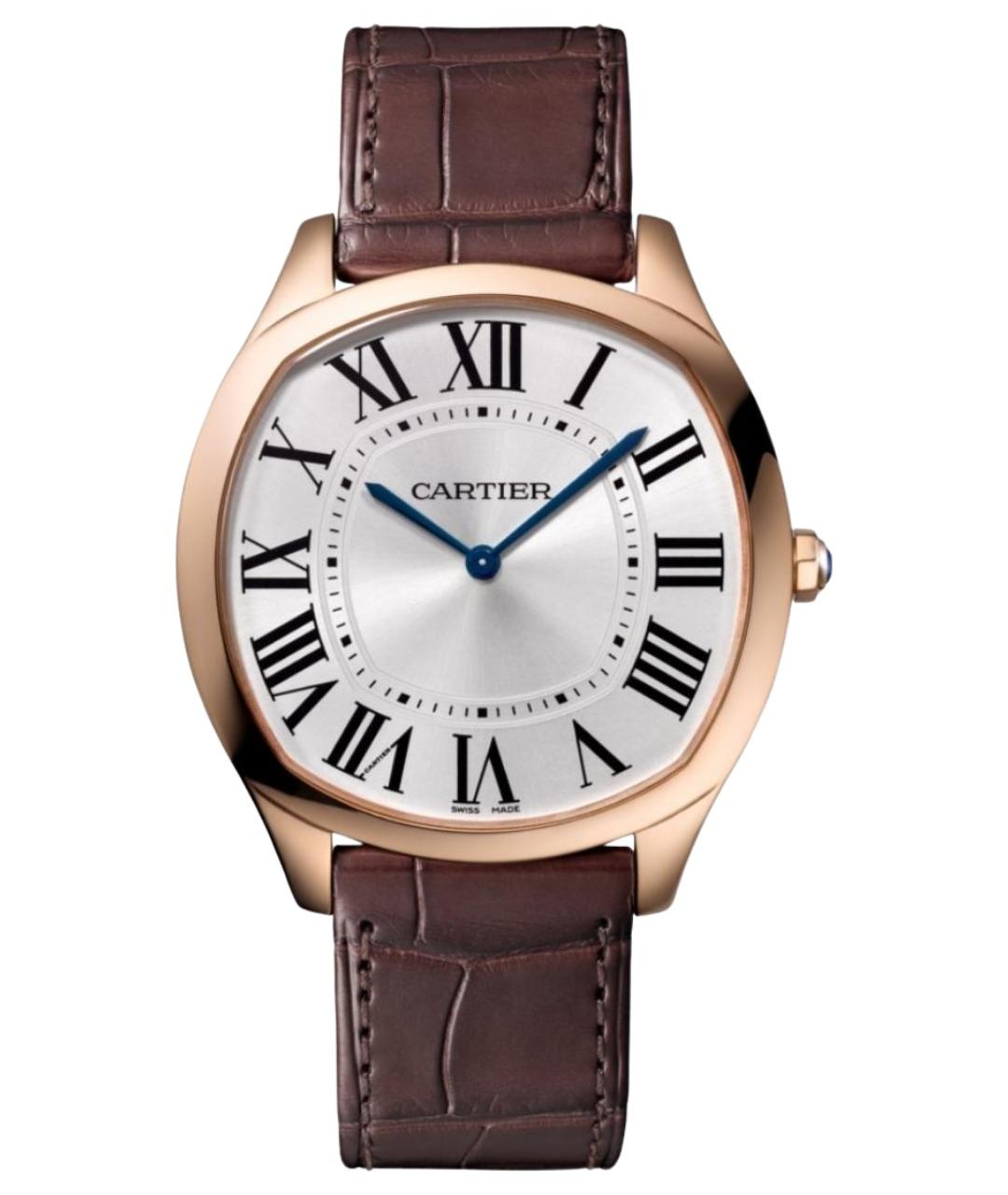CARTIER Серебряные часы из розового золота, фото 1