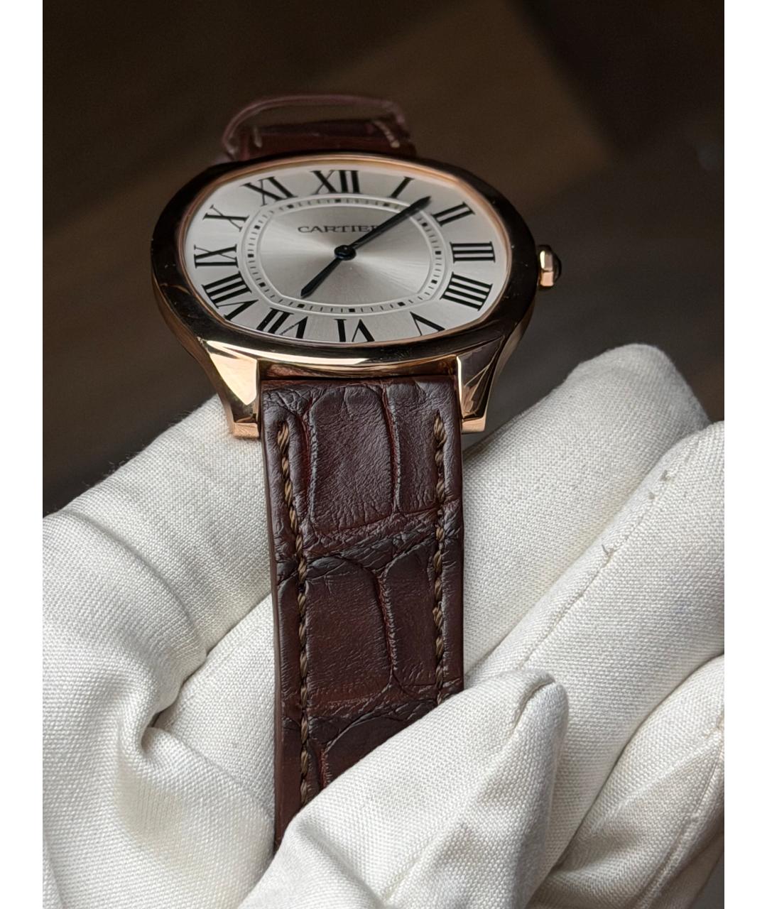 CARTIER Серебряные часы из розового золота, фото 6