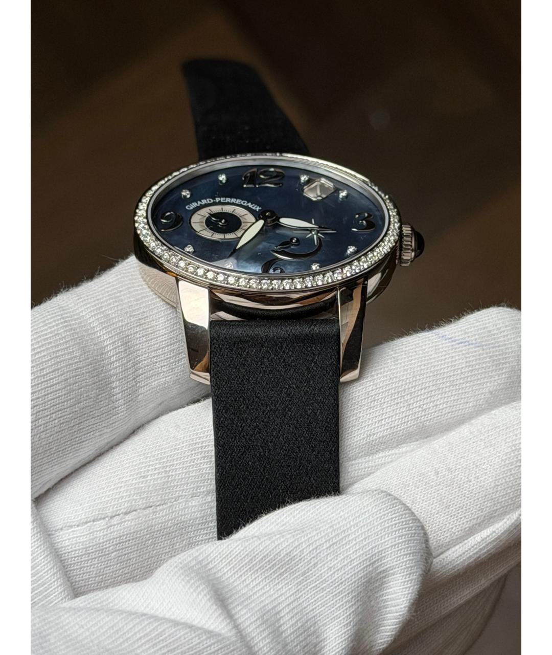 GIRARD PERREGAUX Темно-синие часы из белого золота, фото 5